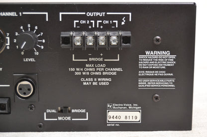 Electrovoice EV AP-2300 Stereo Power Amplifier * 100W RMS * Fully Serviced