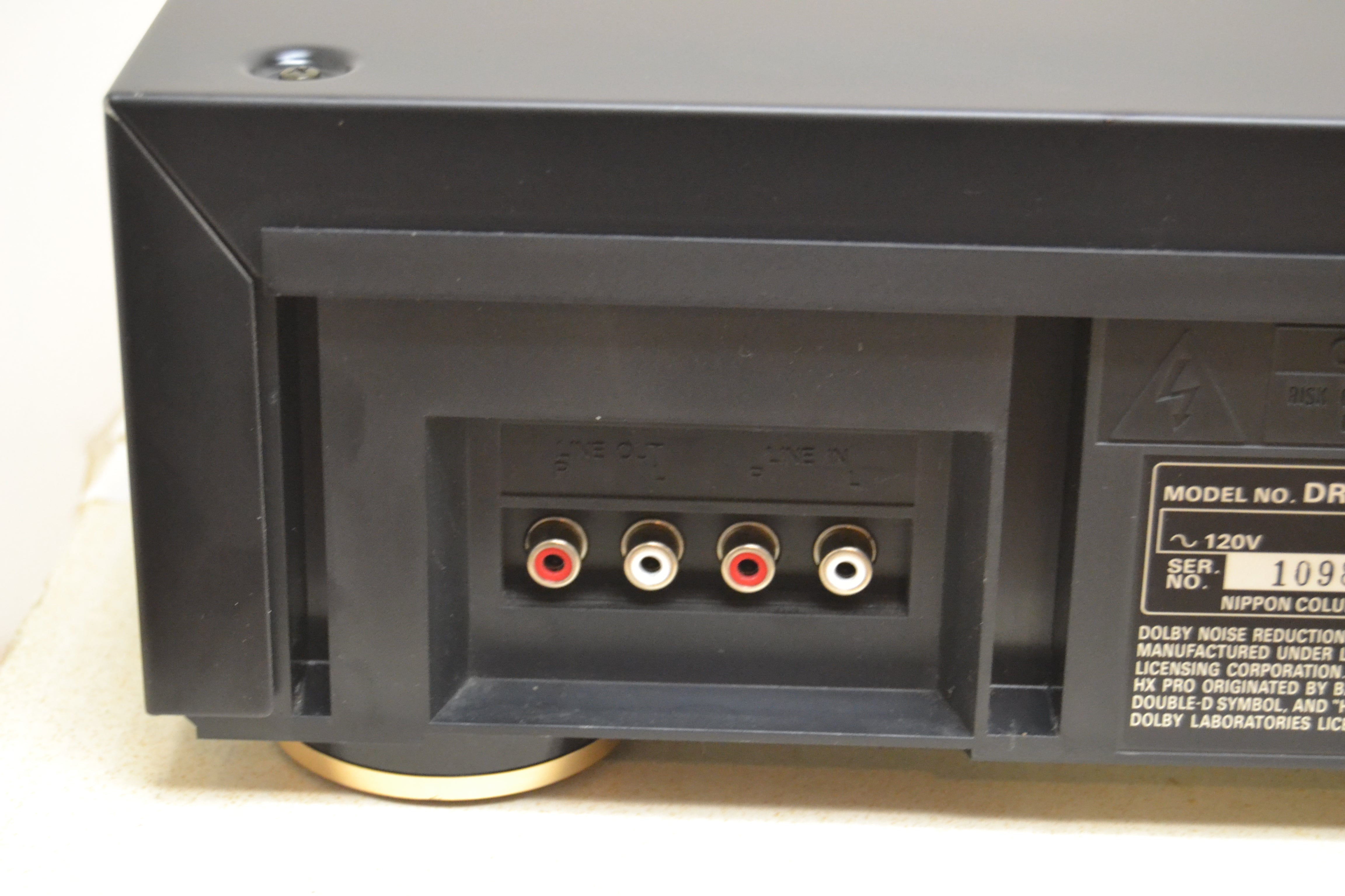 Denon DRS-610 Single Cassette Deck * Box * Fully Serviced * New