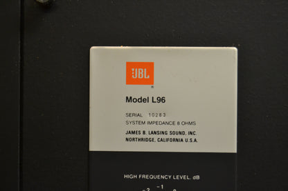 JBL L96 3 Way Floor Standing Speakers * No Store Shipping * Fully Serviced