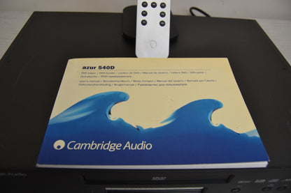 Cambridge Audio Azur 540D * Single CD/DVD Player * Remote * Manual * Fully Serviced