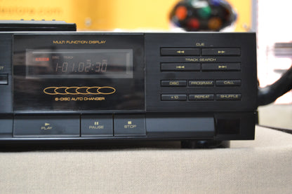 BSR MCD8000 CD Changer 6 Disc Cartridge * Remote Control