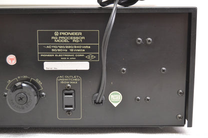 Pioneer RG-1  Dynamic Processor (1975-77) * Fully Serviced