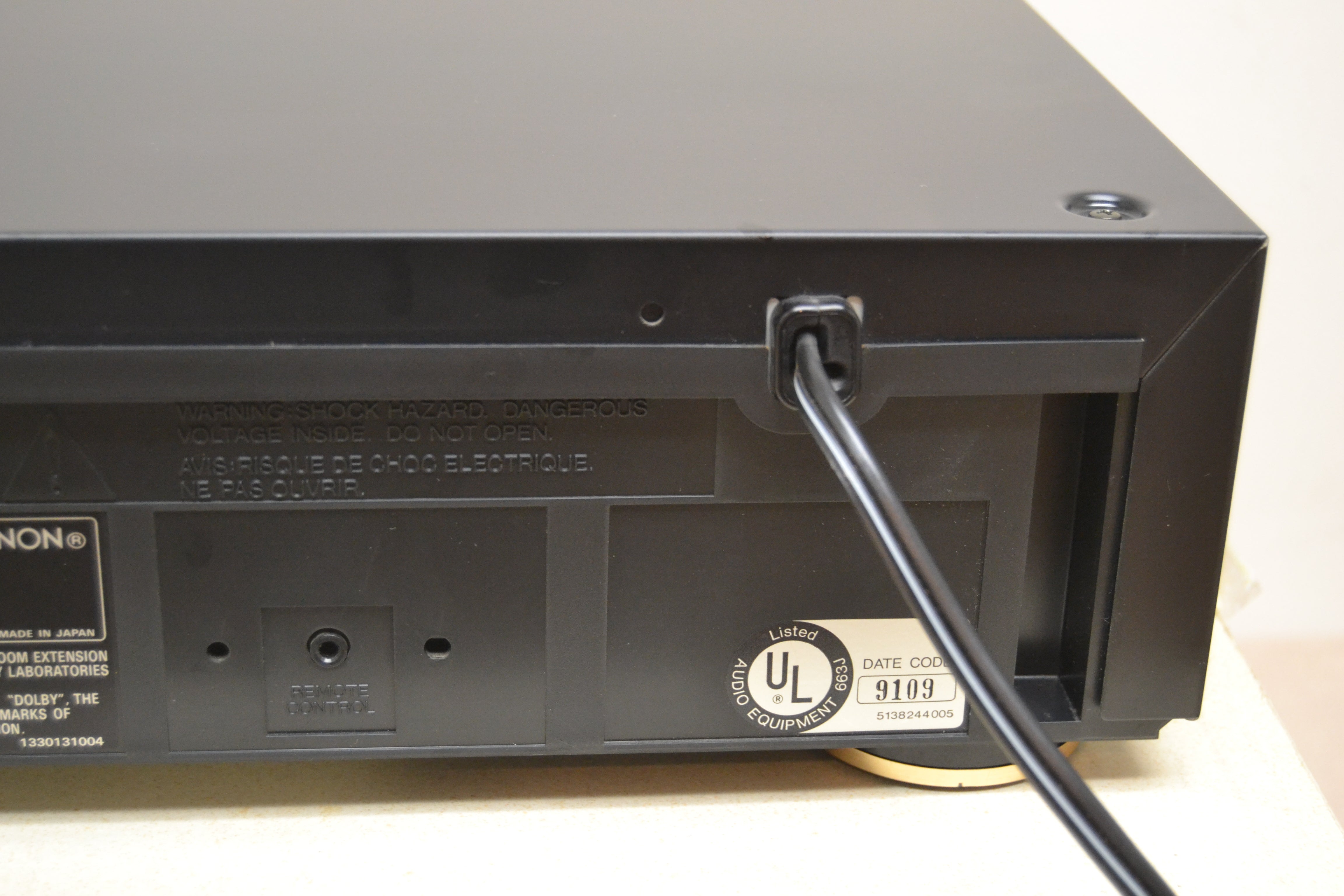 Denon DRS-610 Single Cassette Deck * Box * Fully Serviced * New