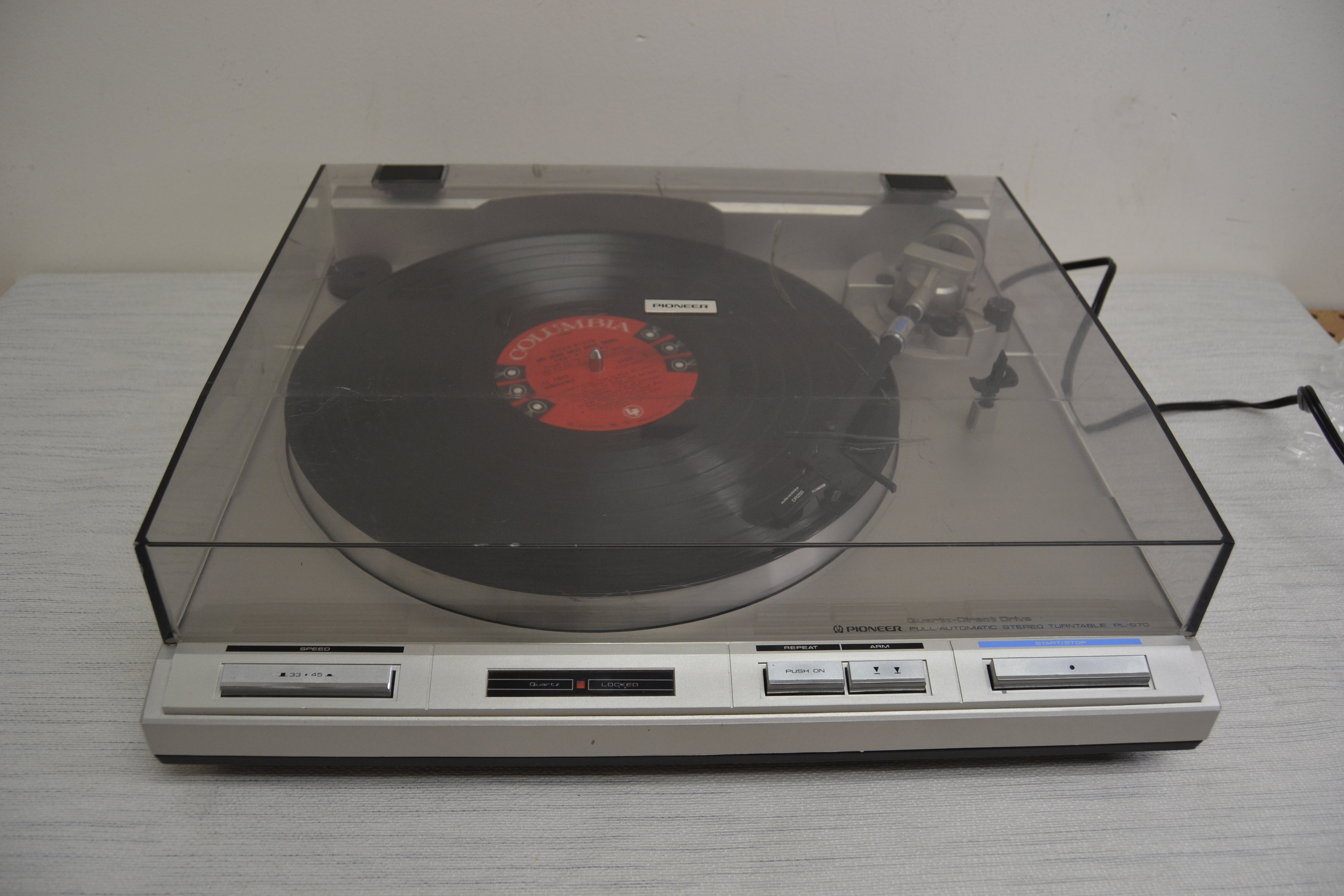 Pioneer PL-S70 Fully Automatic Turntable (1983-1985) * Fully Automatic * Fully Serviced