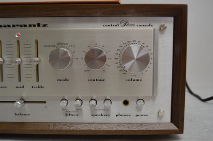 Marantz 3250 Stereo Preamplifier * Fully Serviced * Recapped * Box * Manual * NEW Heiukko Solid Wood Case
