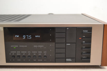 Kyocera R-451 Stereo Receiver * 50W RMS * 1985 * Remote is NOW missing *