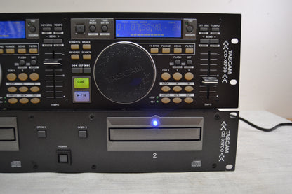 Tascam CD-X1700 Dual DJ Disc Player * Fully Serviced *