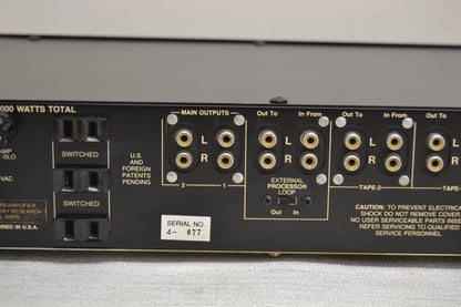 Robert Grodinsky Research RGR Model 4 * Stereo Preamplifier * Fully Serviced *