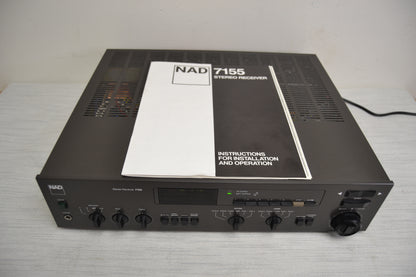 NAD 7155 Stereo Receiver * 50W RMS * Manual * Fully Serviced *