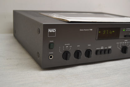 NAD 7155 Stereo Receiver * 50W RMS * Manual * Fully Serviced *