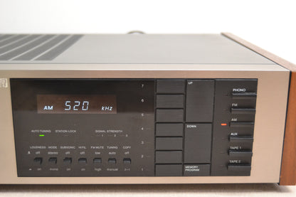 Kyocera R-451 Stereo Receiver * 50W RMS * 1985 * Remote is NOW missing *