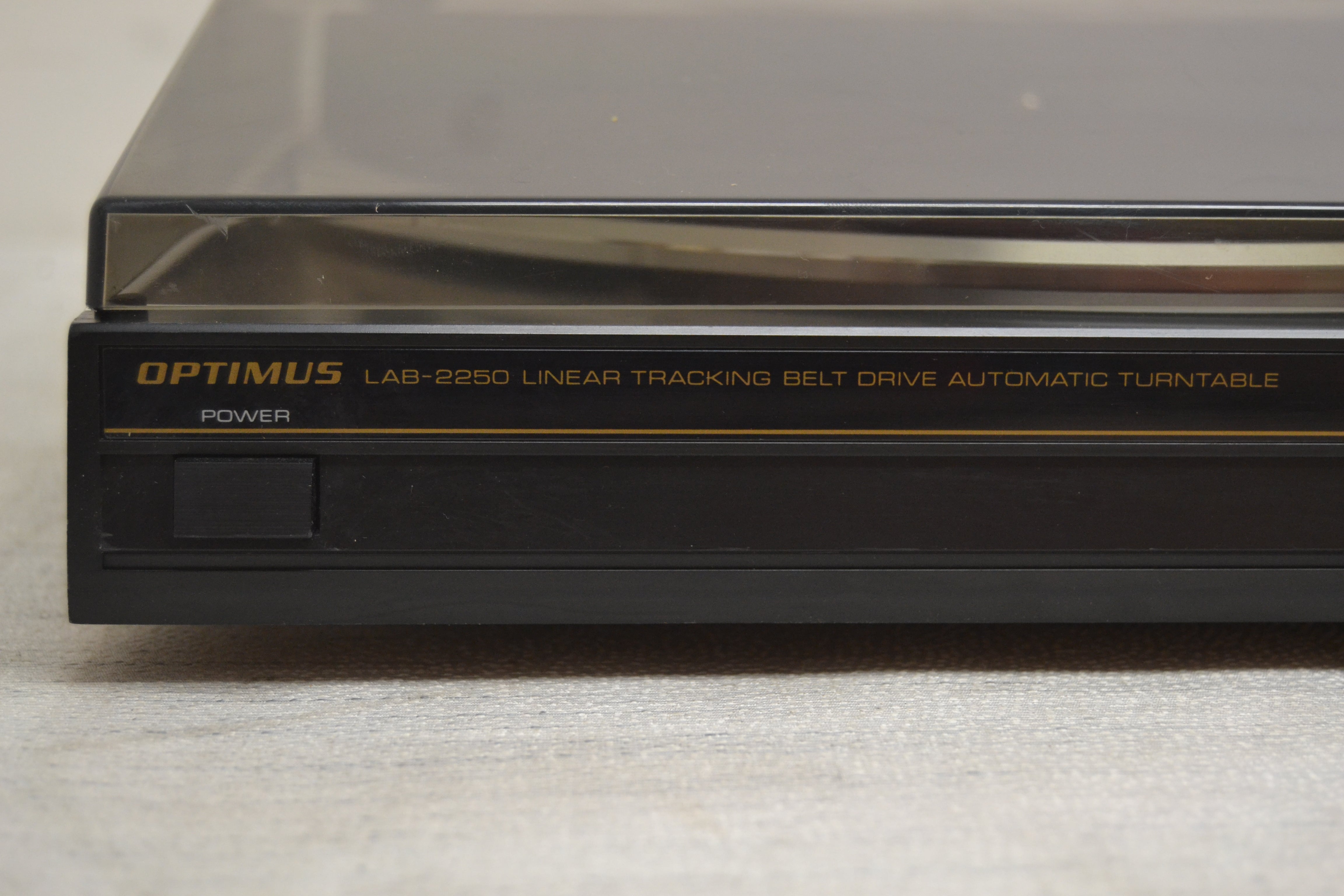 Optimus LAB-2250  Automatic Belt-Drive Linear Tracking Turntable (1990) * Fully Serviced