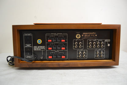 Marantz 3250 Stereo Preamplifier * Fully Serviced * Recapped * Box * Manual * NEW Heiukko Solid Wood Case