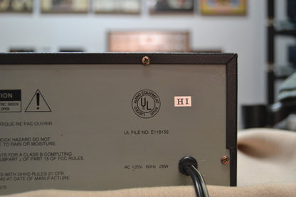 BSR MCD8000 CD Changer 6 Disc Cartridge * Remote Control