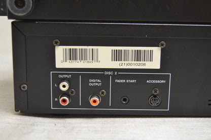 Tascam CD-X1700 Dual DJ Disc Player * Fully Serviced *