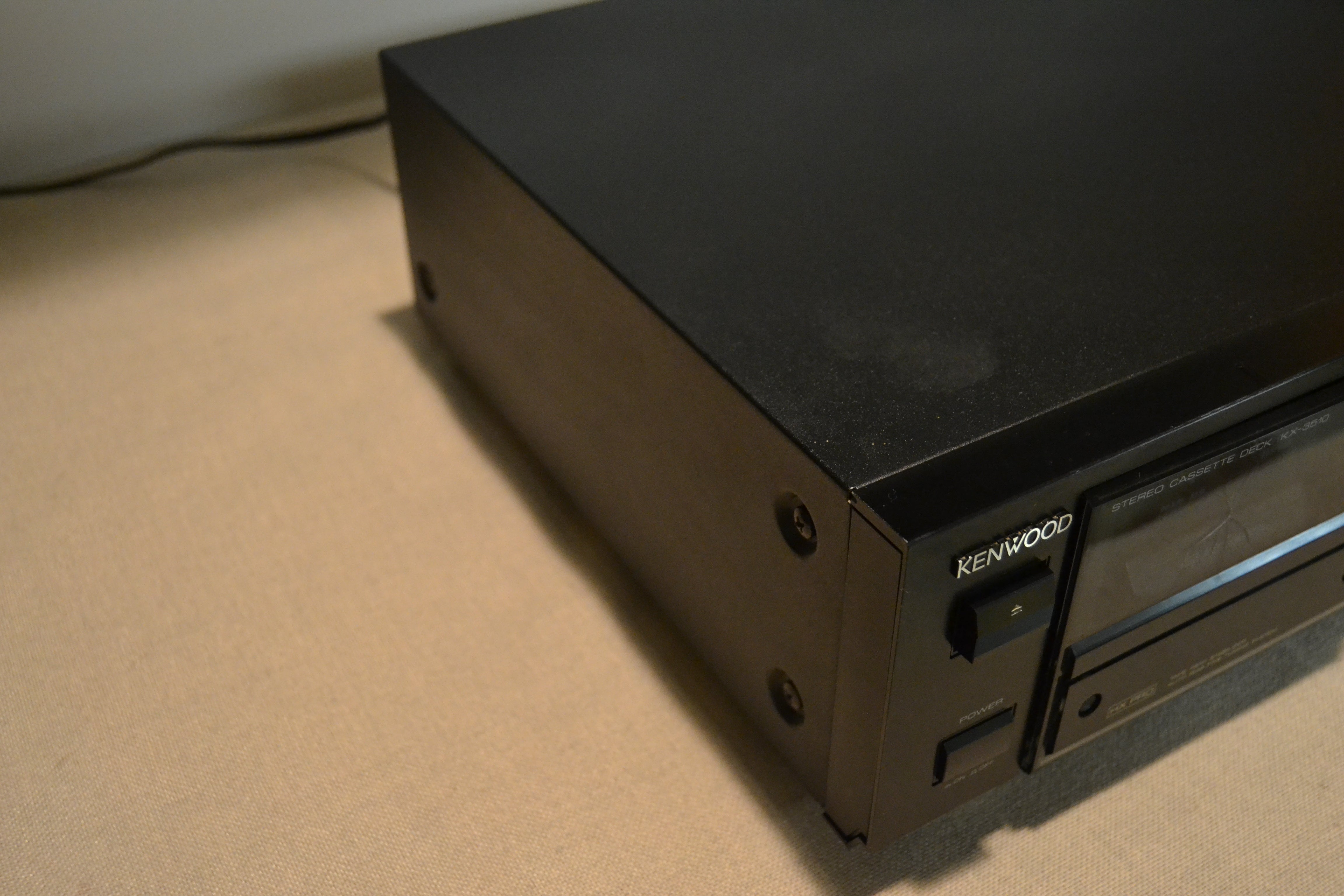 Kenwood KX-3510 Single Cassette Deck * Fully Serviced * New Belts