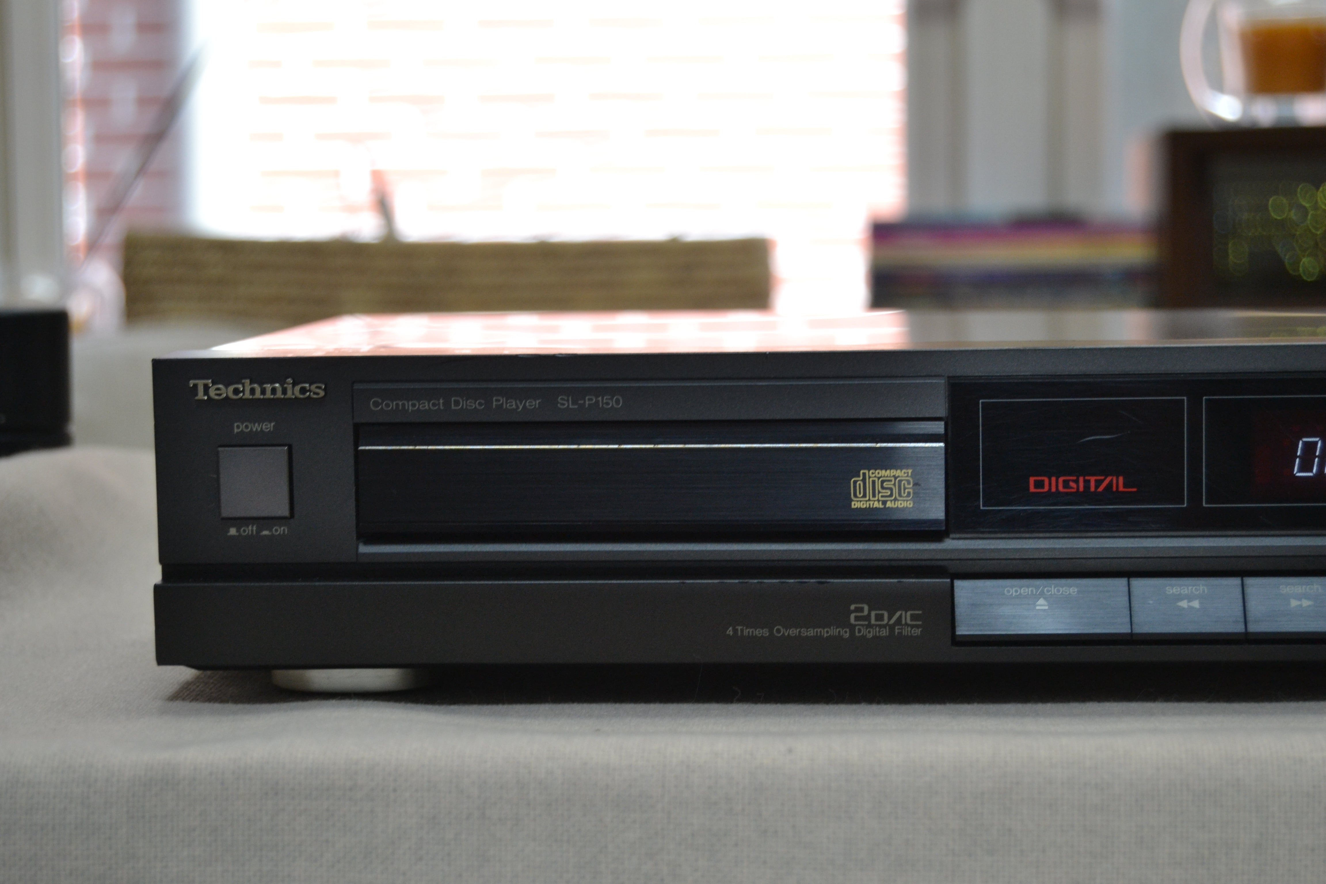 Technics SL-P150 Single CD Player – The Turntable Store