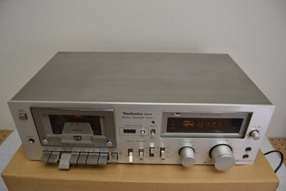Technics RS-M33 Single Cassette Deck * Fully Serviced * new Belts * Box