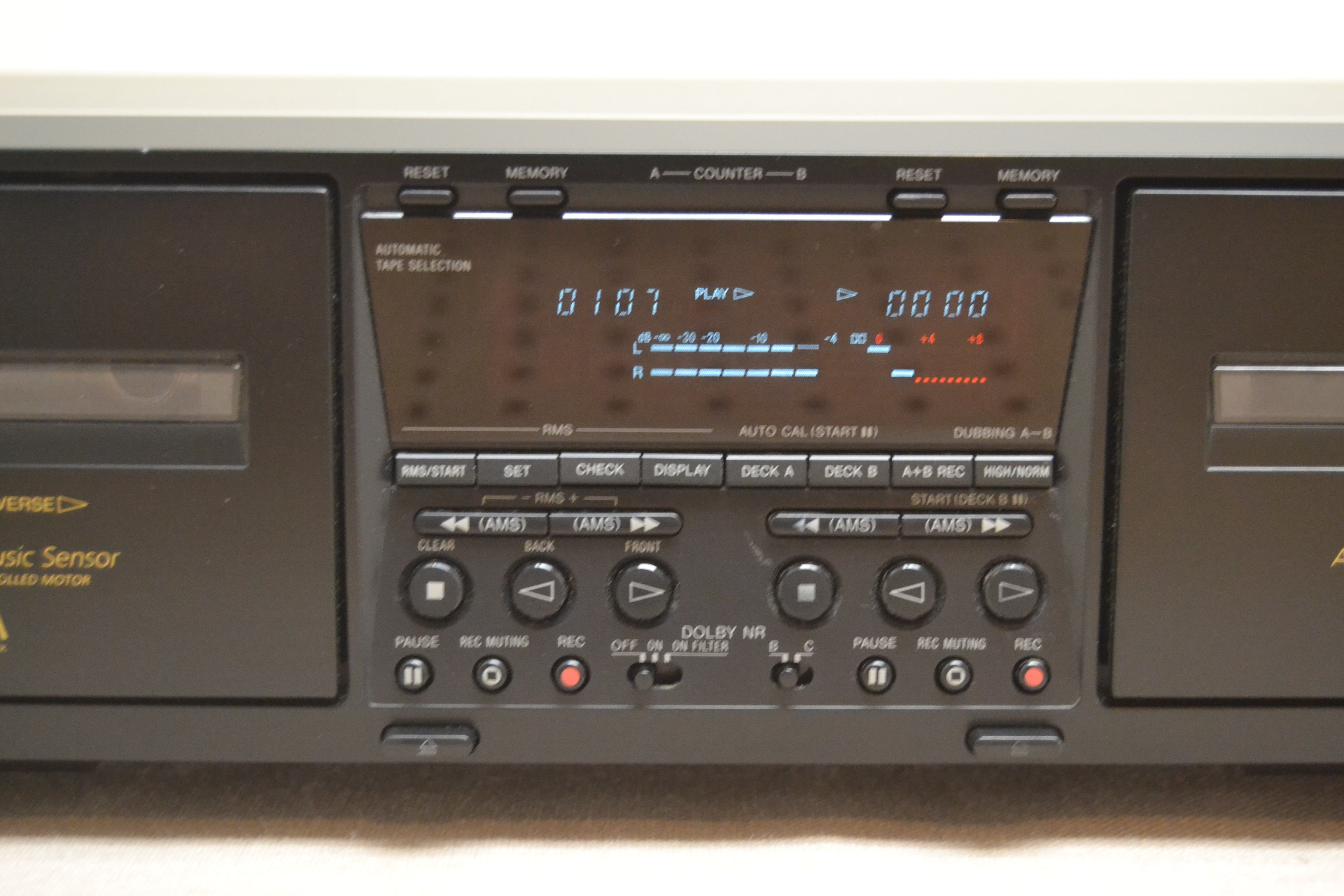 【動作OK！！】ダブルカセットデッキ　SONY　ソニー　TC-WE675 動作OK！！】ダブルカセットデッキ SONY ソニー TC-WE675 動作OK