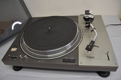Technics SL-1100 Direct-Drive Turntable (1975-1977) - Dust Cover - New AT3600 Cartridge