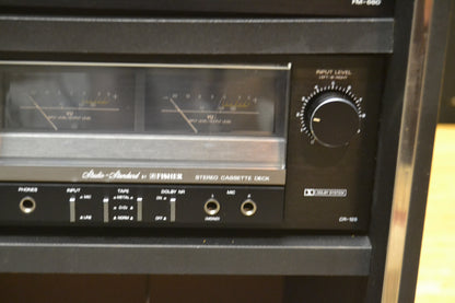 Complete 1983 Studio Standard by Fisher Audio Rack * Fully Serviced * Fully Functional