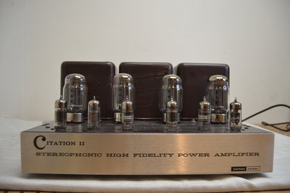 Harman Kardon Citation II Stereo Tube Power Amplifier * Fully Serviced *