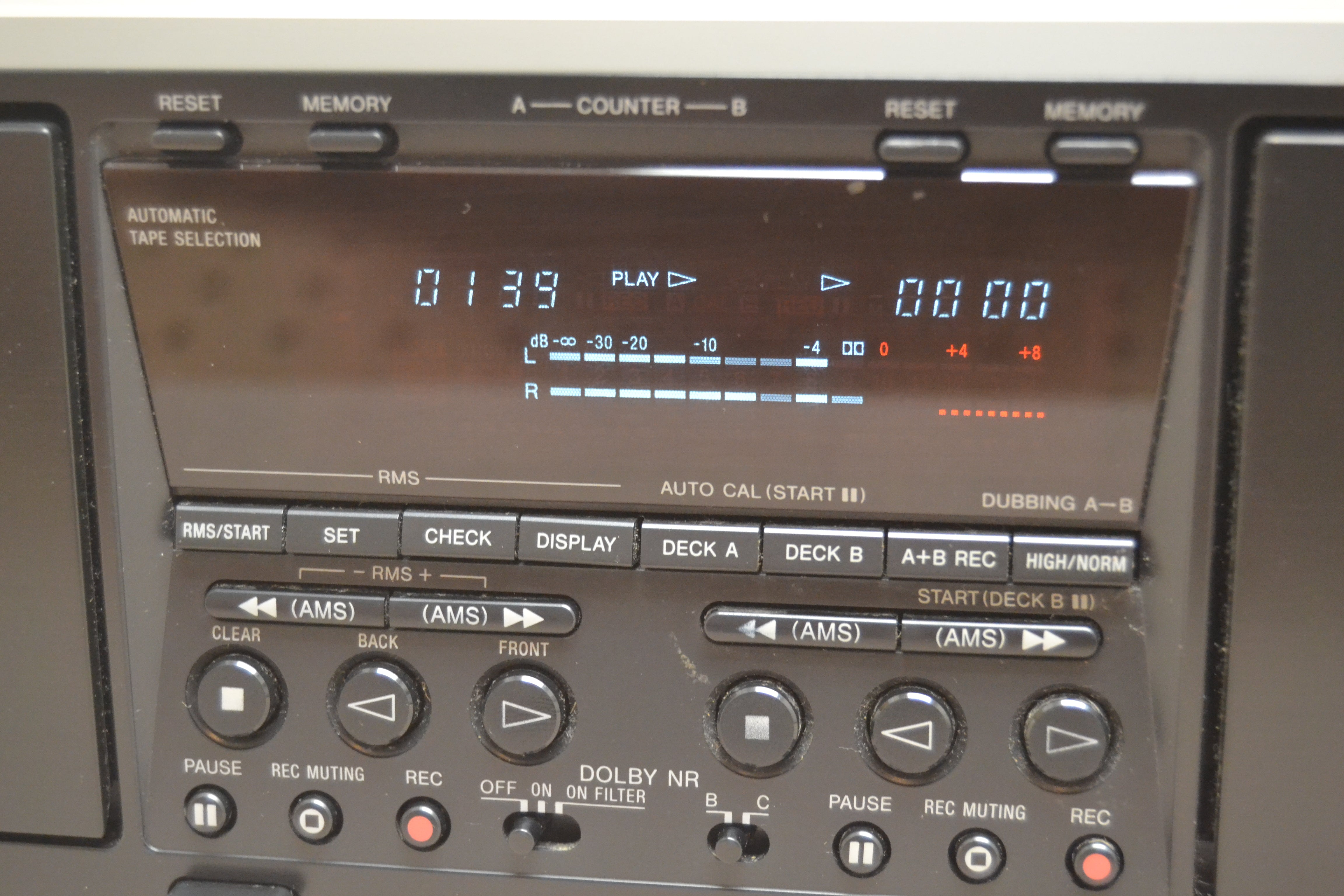 Sony TC-WE675 Double Cassette Deck * Fully Serviced * New Belts