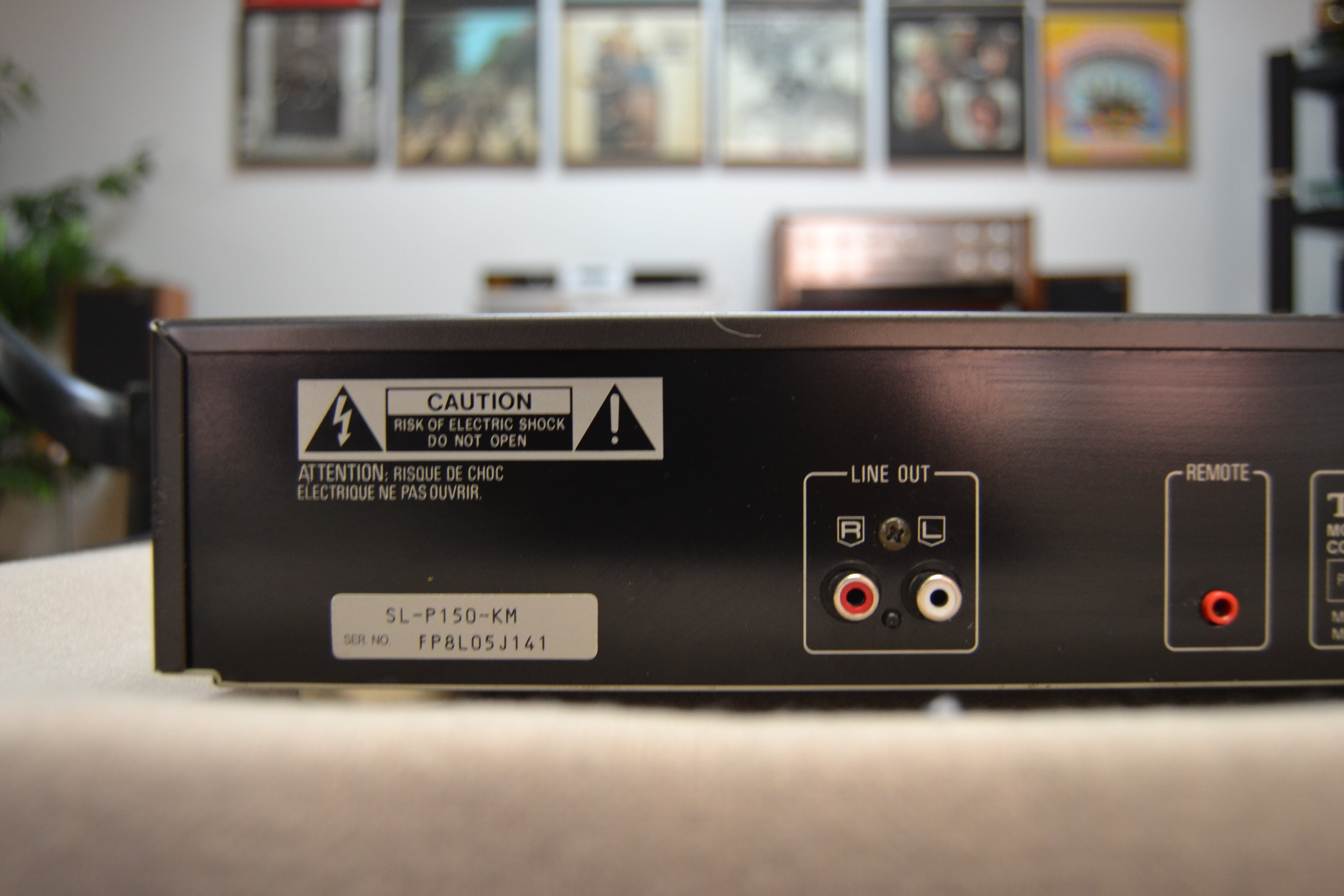 Technics SL-P150 Single CD Player – The Turntable Store