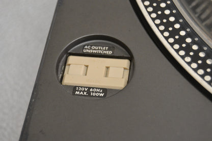 Technics SL-1100 Direct-Drive Turntable (1975-1977) - Dust Cover - New AT3600 Cartridge