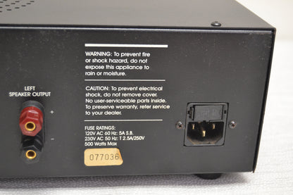 Acurus A-100 Power Amplifier * 100W RMS * Fully Serviced