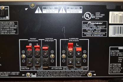 Pioneer VSX-D511 Stereo Receiver * Fully Serviced * 100W RMS *