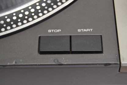 Technics SL-1100 Direct-Drive Turntable (1975-1977) - Dust Cover - New AT3600 Cartridge