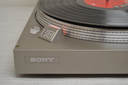 Sony PS-212 Semi Automatic Direct Drive Turntable * Fully Serviced * NEW AT Cartridge