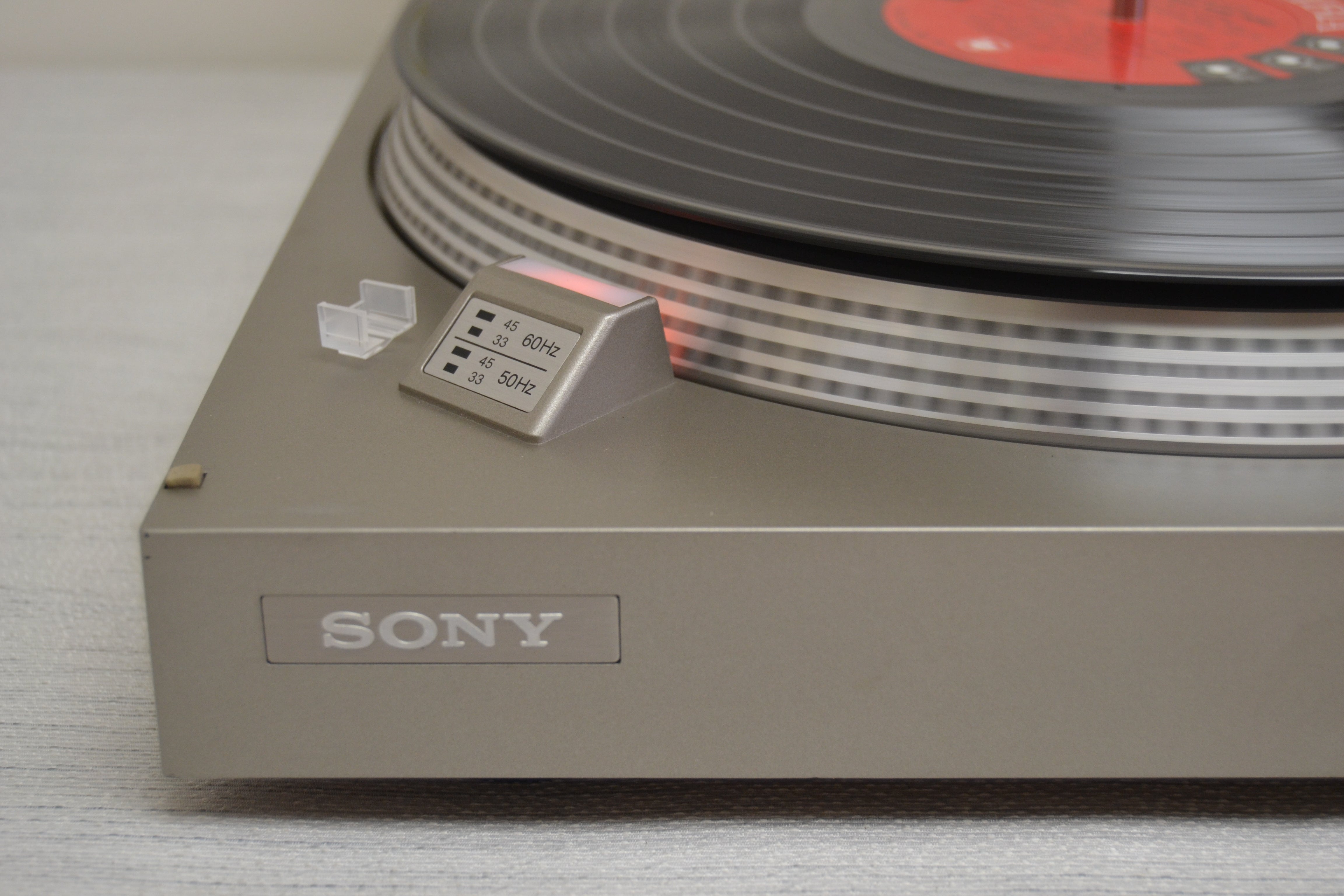 Sony PS-212 Semi Automatic Direct Drive Turntable * Fully Serviced * NEW AT Cartridge
