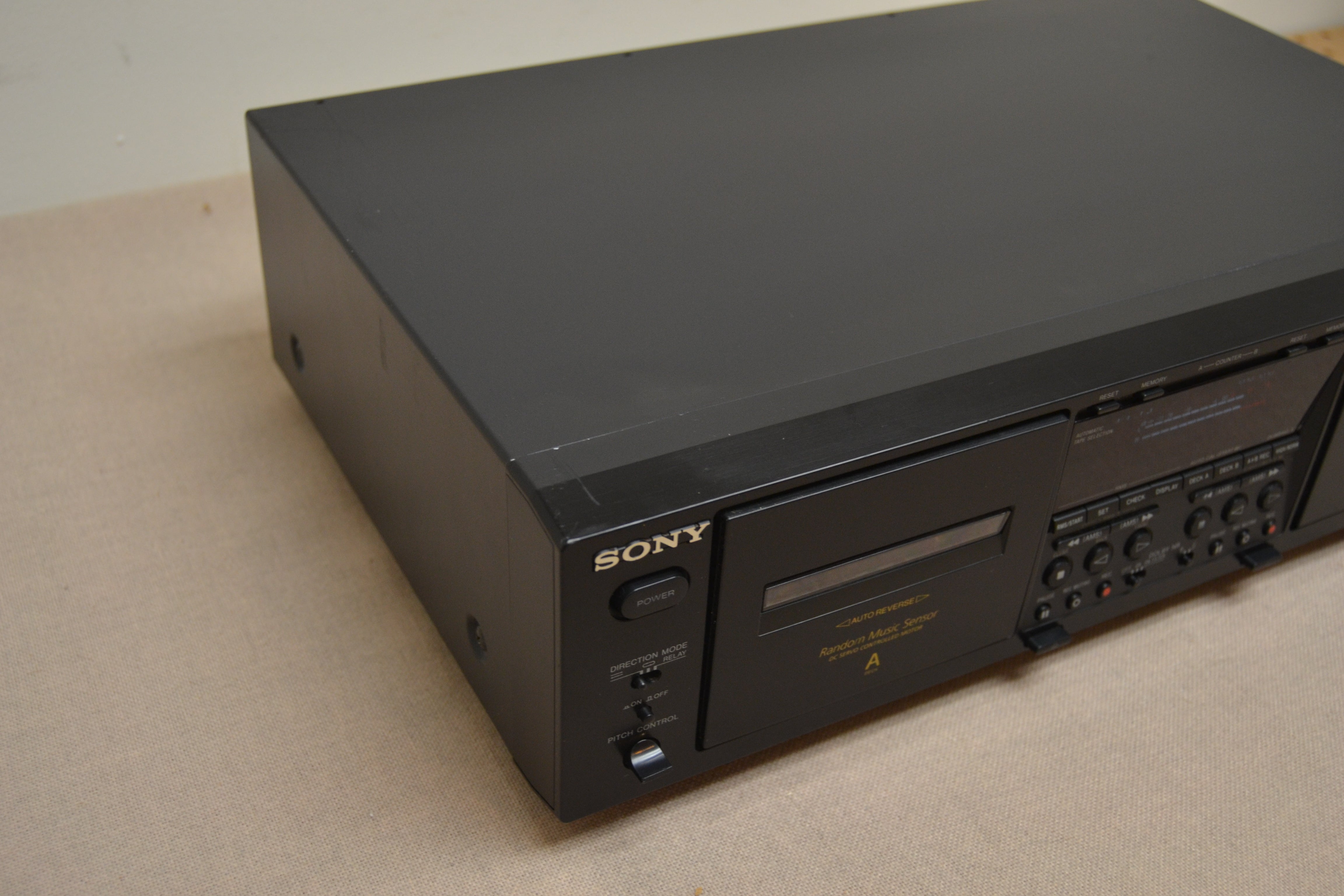 Sony TC-WE675 Double Cassette Deck * Fully Serviced * New Belts