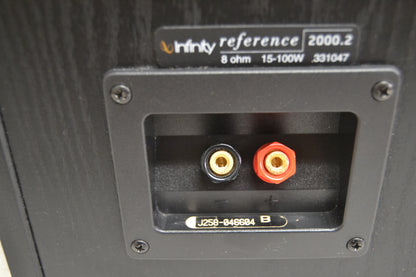 Infinity Reference 2000.2 Bookshelf Speakers * Fully Serviced *