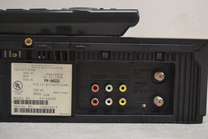 Panasonic PV-9455S Hi-Fi Stereo Video Cassette Recorder * remote * Fully Serviced
