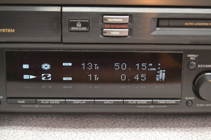 Sony MXD-D40 CD player / MiniDisc Recorder * Fully Serviced * New Belts