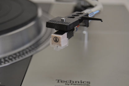Technics SL-1100 Direct-Drive Turntable (1975-1977) - Dust Cover - New AT3600 Cartridge