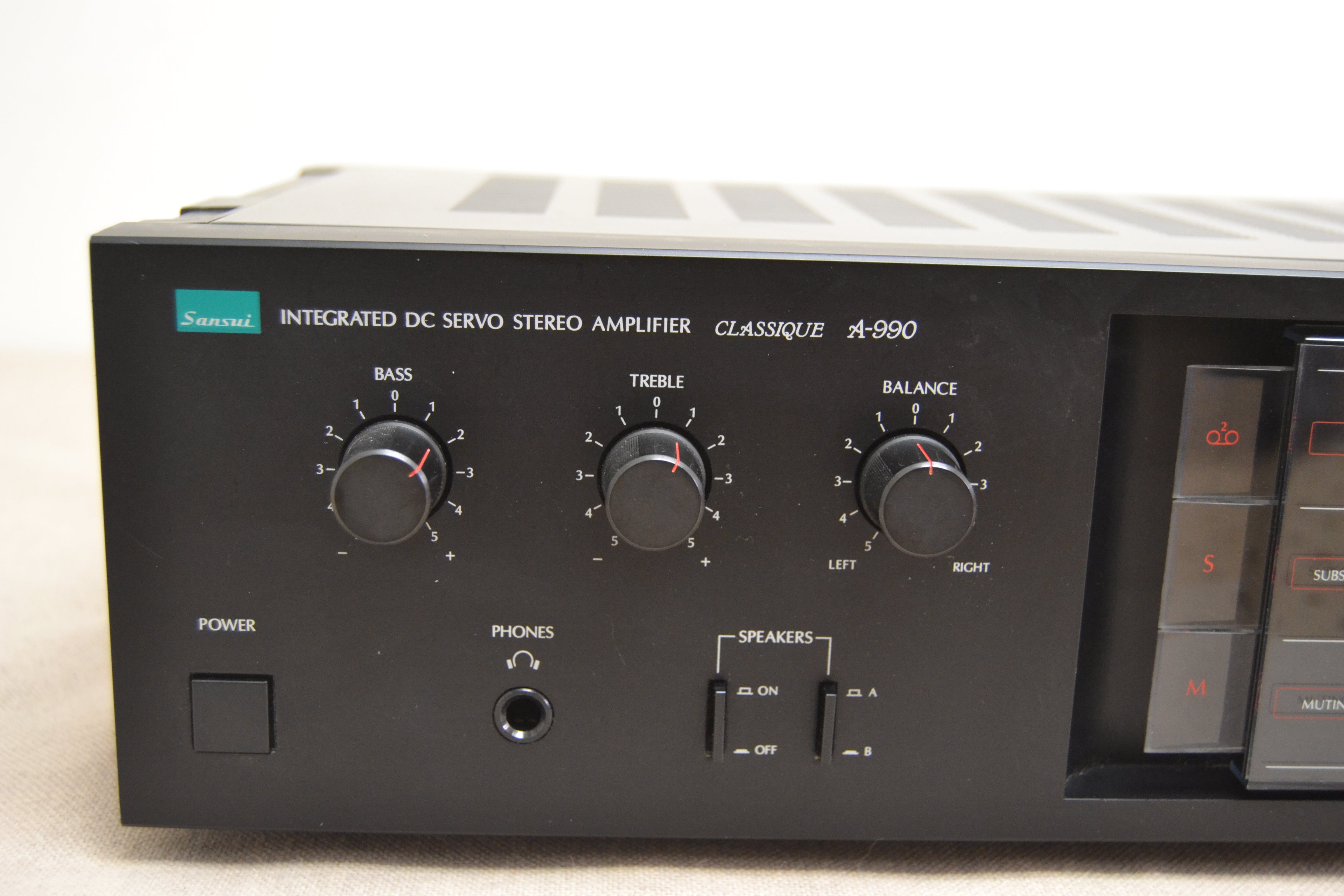 Sansui A990 Stereo Integrated Amplifier * 70W RMS * 1983 – The