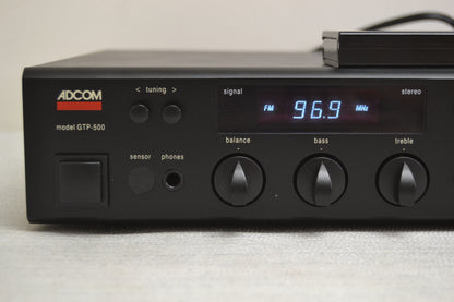 Adcom GTP-500 Stereo Preamplifier/Tuner * Remote * Fully Serviced