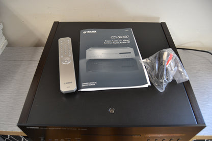 Yamaha CD-S1000 CD/SACD Single Player * Remote * Box * Manual