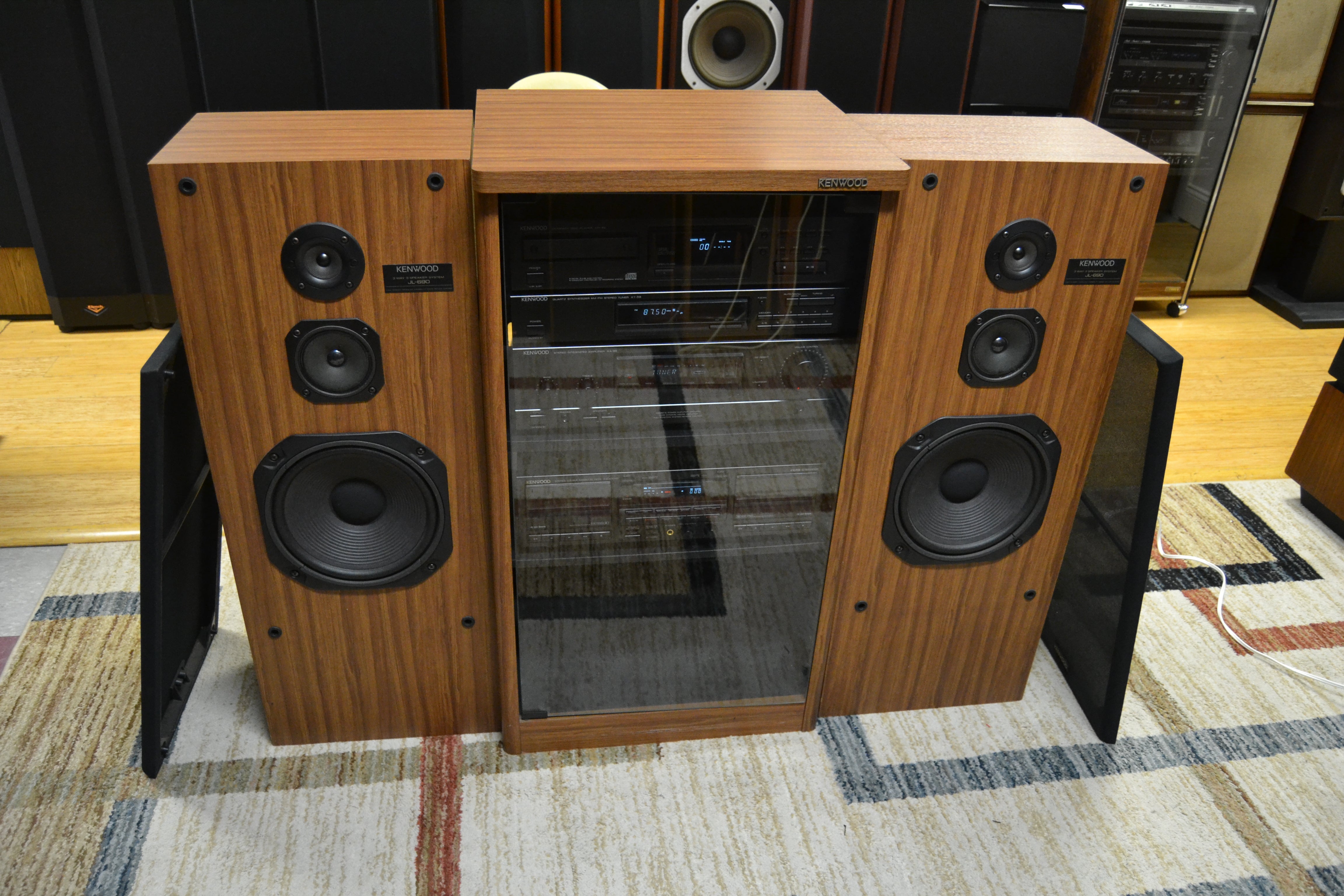 Kenwood Complete Audio Rack - 1989 - Manuals