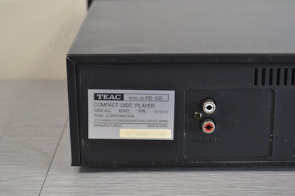 Teac PD-135 Single CD Player
