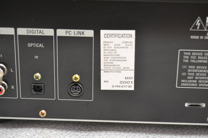 Sony MXD-D40 CD player / MiniDisc Recorder * Fully Serviced * New Belts