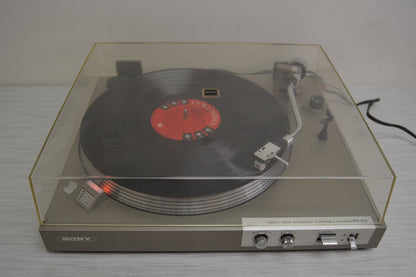 Sony PS-212 Semi Automatic Direct Drive Turntable * Fully Serviced * NEW AT Cartridge