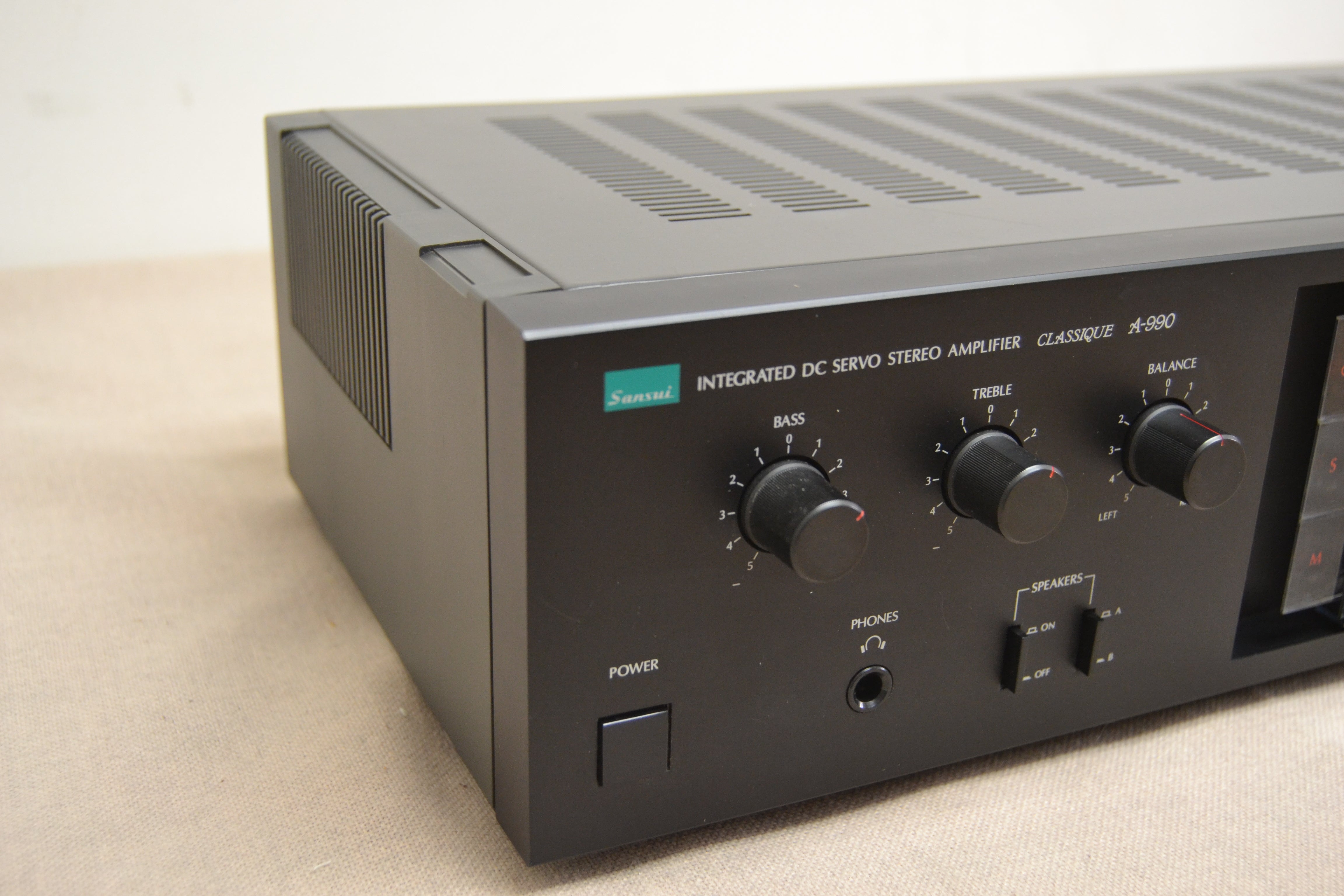 Sansui A990 Stereo Integrated Amplifier * 70W RMS * 1983 – The