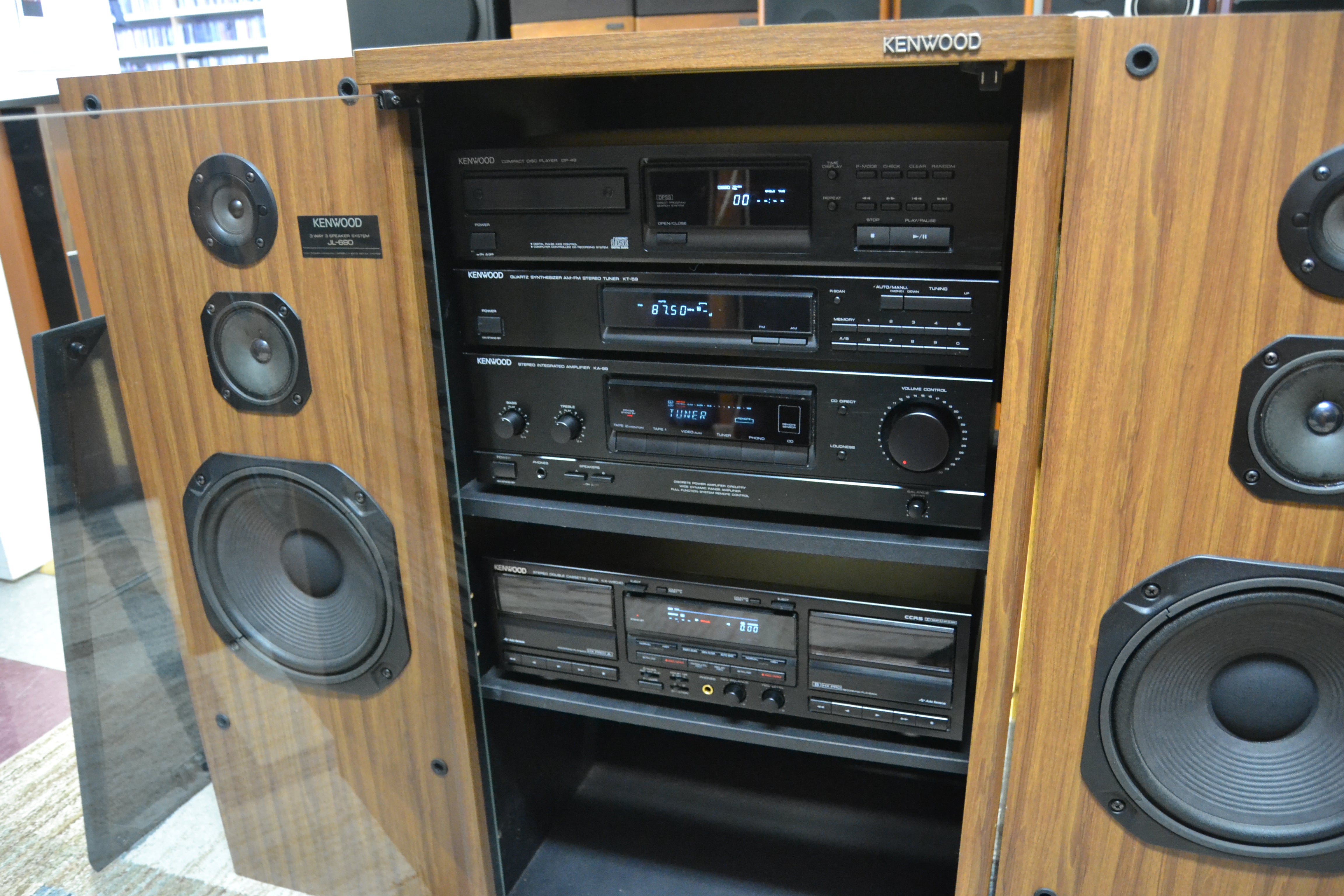 Kenwood Complete Audio Rack - 1989 - Manuals