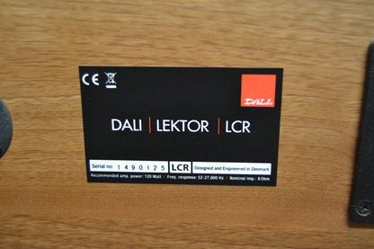 Dali Lektor LCR Center Channel Speaker