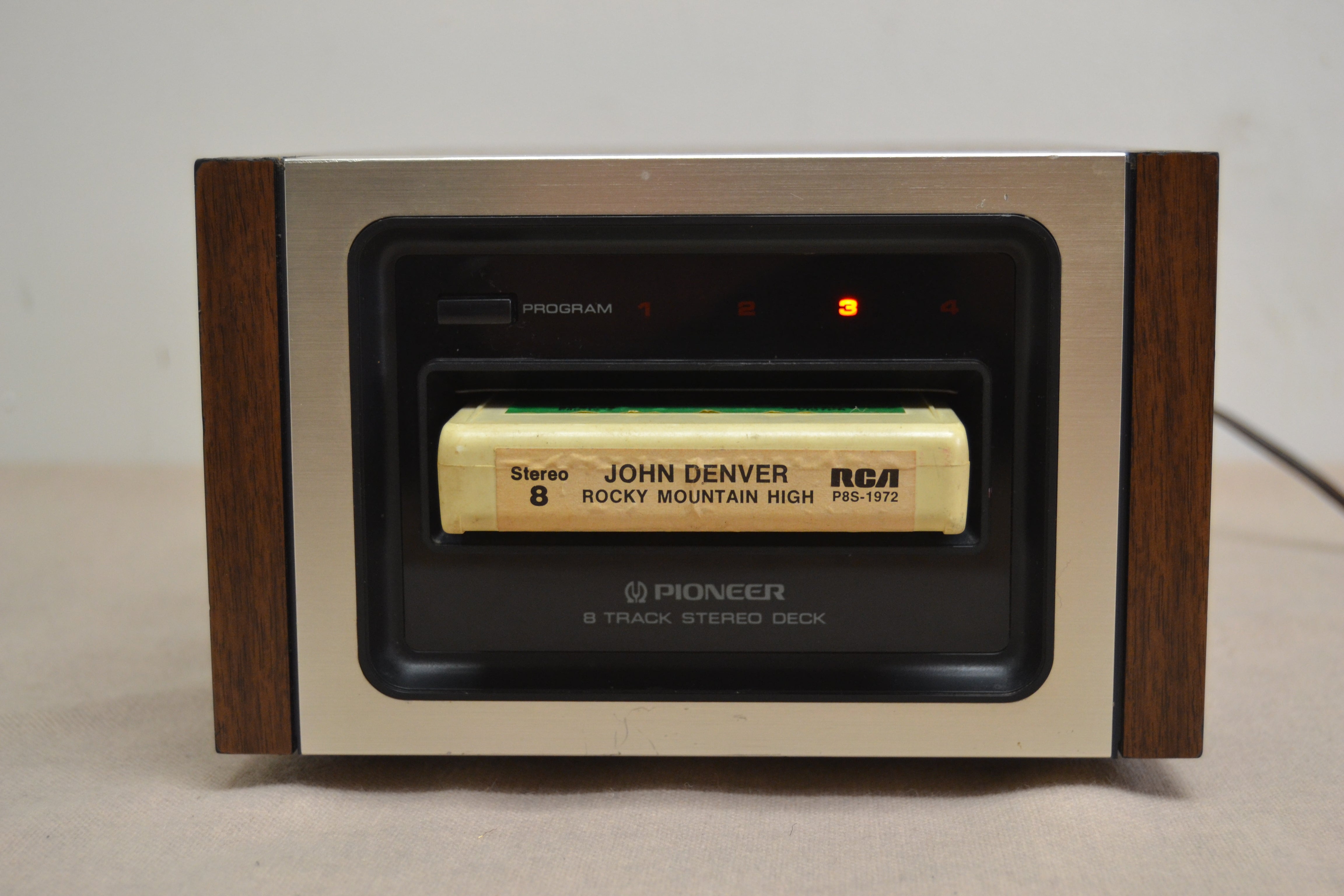 Pioneer H-22 * 8 Track Player * Fully Serviced * New belts